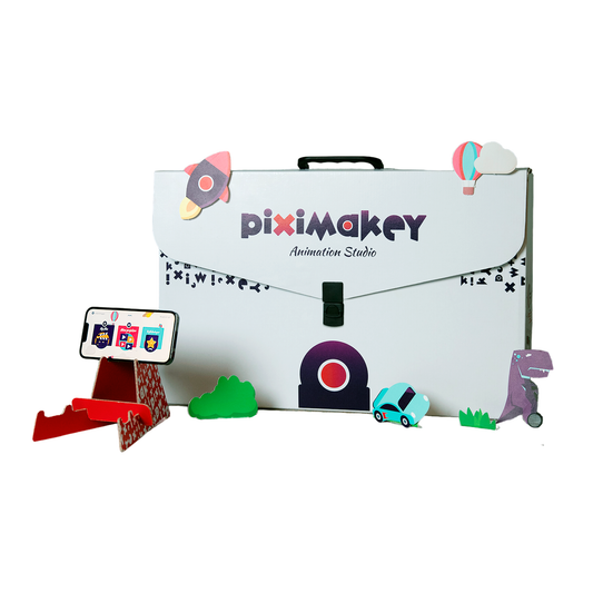 Piximakey Animation Studio, complete playset for stop motion and greenscreen