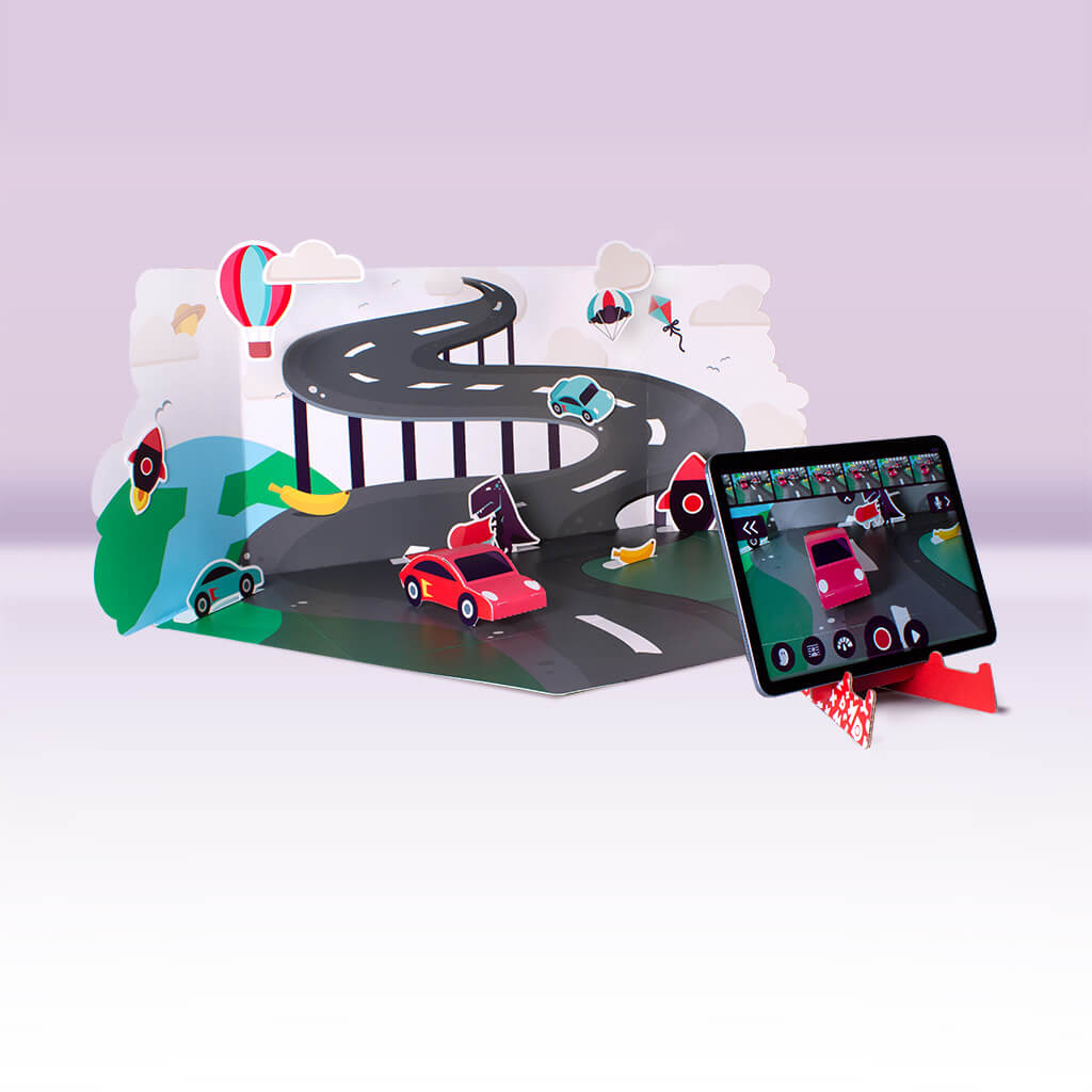 Piximakey Universe Starter Set "Greenscreen", speelset met standaard, figuren en achtergronden