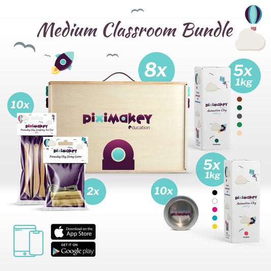 The medium-sized classroom set, Piximakey Education package for schools and kindergartens