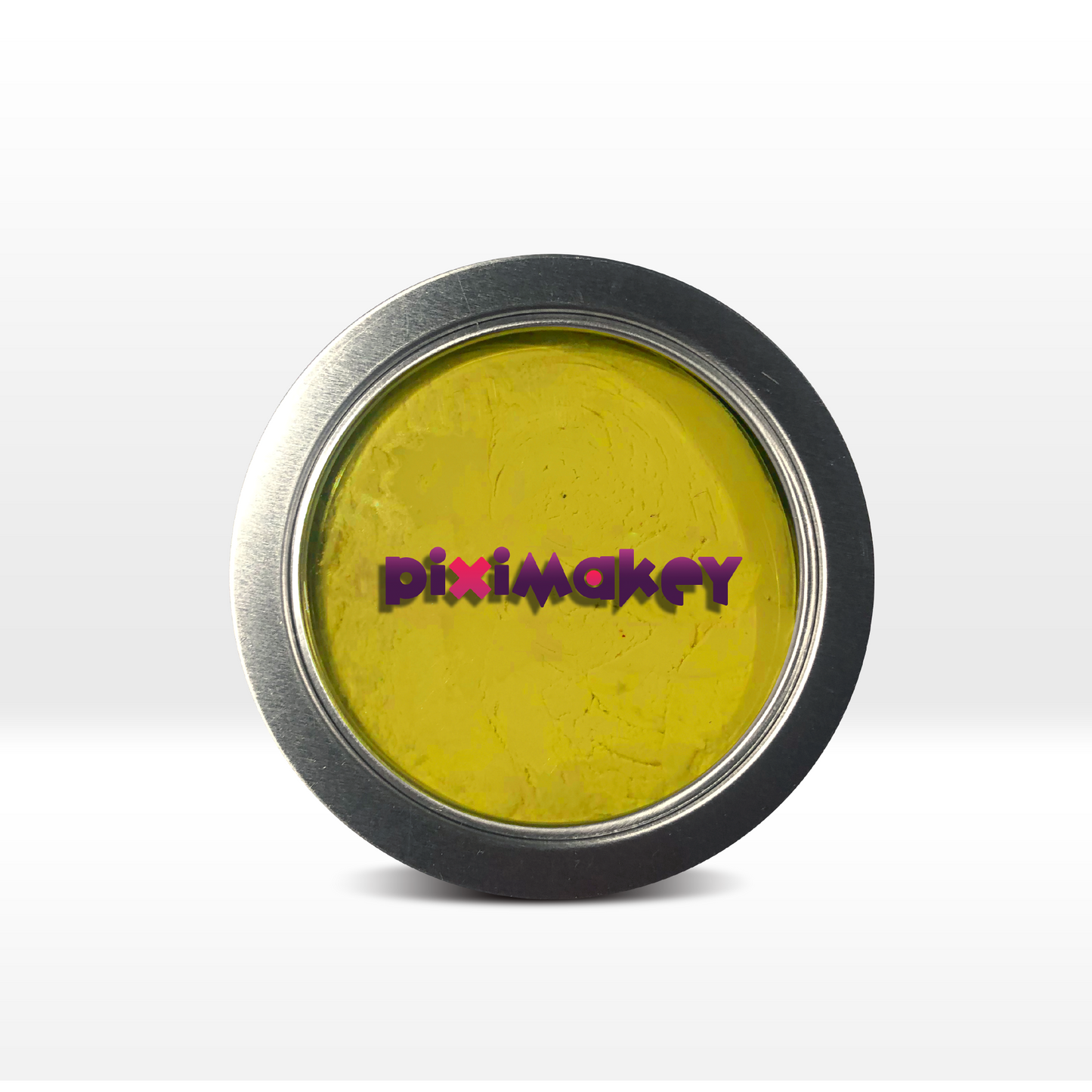 Piximakey Animation Clay (Pixi Yellow), Tin Can with 150g Animation Clay